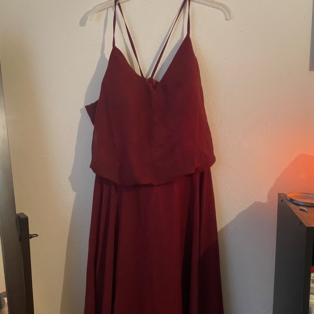 Maroon Formal Dress